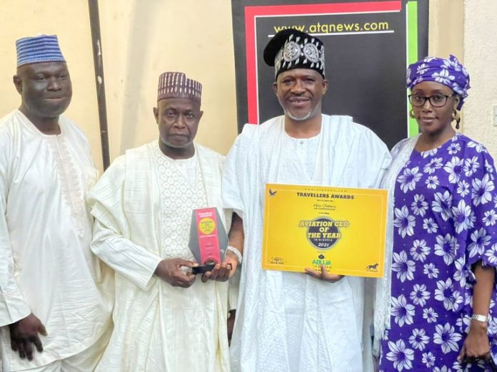 Travellers Award: Olateru Clinches Aviation CEO, 2021. By Daisy BARRO