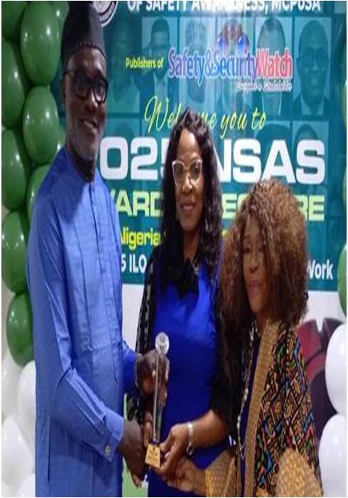 SAHCO Receives Safety Merit Award – By Mary IRORO
