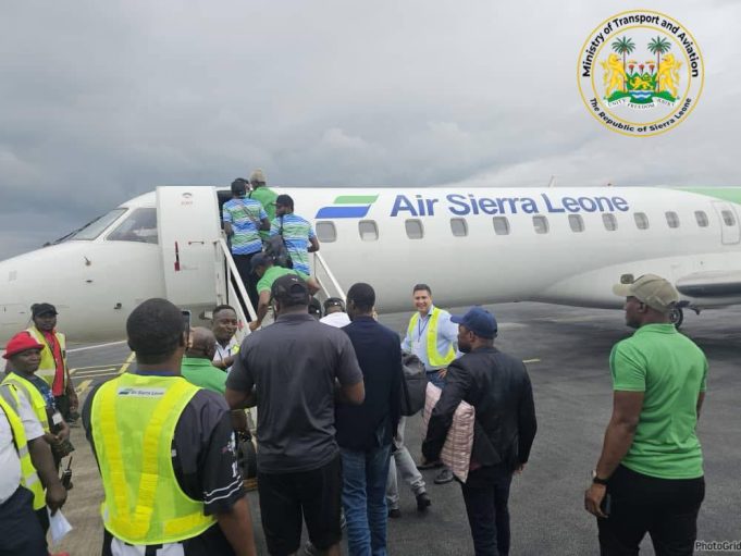 Air Sierra Leone Airlifts National Team to Basketball Competition – By Mary IRORO