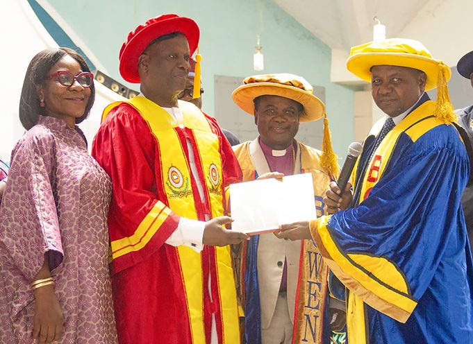 Overland Airways’ Captain Boyo Conferred with Honorary Doctorate – By Daisy BARRO