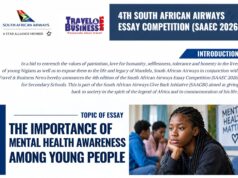 South African Airways Unveils Fourth Edition Of Its Essay Competition – By Daisy BARRO